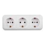 Розетка Svet накладная белая (0215-00821)