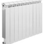 Радиатор биметаллический Global Style Extra 500 мм 10 секций 1" боковое подключение белый