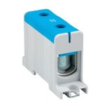 Клемма силовая одинарная EKF PROxima 35-150 кв.мм 800 В вводная синяя (plc-kvs-35-150-blue)