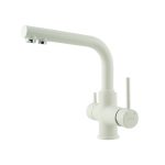 Смеситель для кухни Lemark Comfort жасмин с подключением к фильтру однорычажный (LM3061PJS)