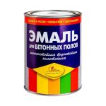 Эмаль Новбытхим для бетонных полов серая полуматовая 2,7 л
