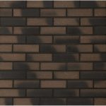 Клинкерная плитка для фасада ЛСР Клио Декор (30 шт.= 0,52 кв.м) коричневая 240х71х13,5 мм