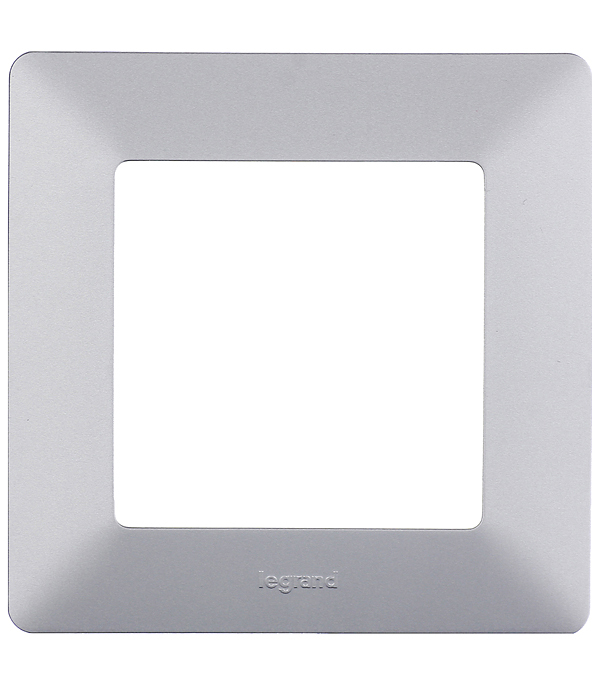 original-5705.jpg Рамка Legrand Valena Life одноместная алюминий (754137) — изображение 1