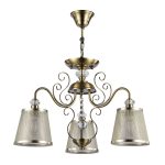 Люстра подвесная Freya Driana E14 120 Вт 8 кв.м (FR2405-PL-03-BZ)