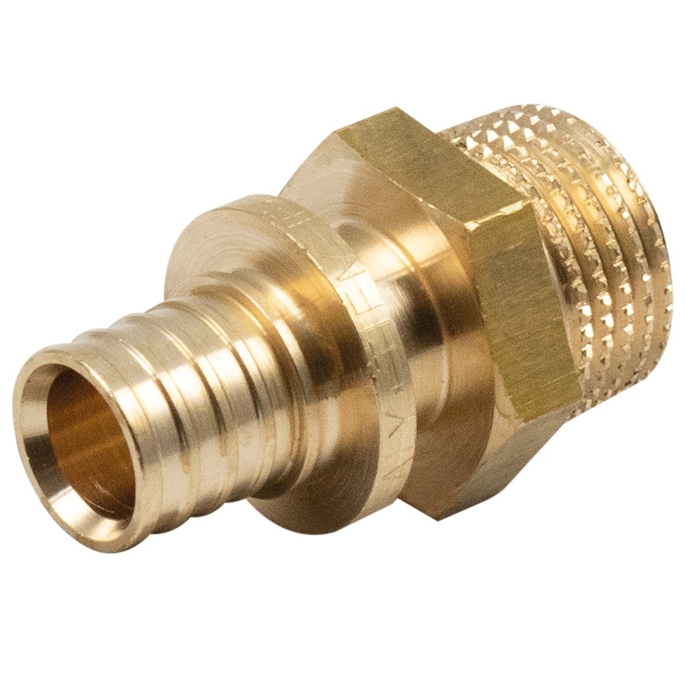 original-5770.jpg Соединитель прямой Tiemme 32 мм х 3/4 НР(ш) латунь (1710175) — изображение 1