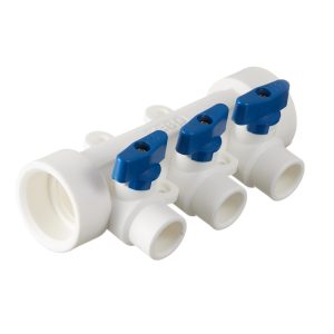 Коллектор полипропиленовый Tebo 40 мм х 3 выхода 20 мм (TRD0000025516)