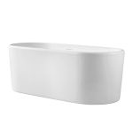 Ванна акриловая Abber 170х70 см отдельностоящая с ножками (AB9272-1.7)