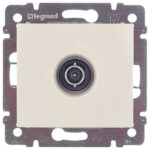 Розетка телевизионная Legrand Valena встраиваемая слоновая кость (695617)