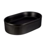 Раковина Corsa Deco Lines 49 см накладная черная (ABLVX49OB)