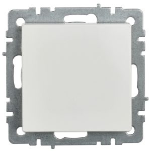 Выключатель IEK Brite ВС10-1-0-БрБ одноклавишный встраиваемый белый (BR-V10-0-10-K01)