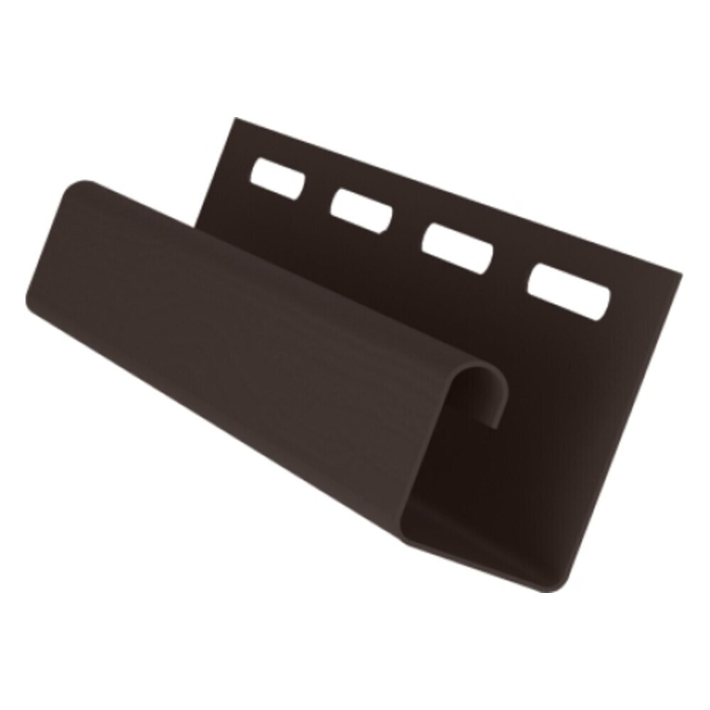 original-6509.jpg J-профиль Grand Line Standart 3000 мм коричневый — изображение 1