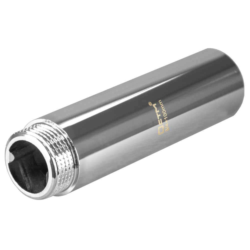 original-6738.jpg Удлинитель CTM 100 мм х 3/4 ВР(г) х 3/4 НР(ш) латунный (CREMF301) — изображение 1