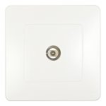 Розетка телевизионная Systeme Electric Blanca встраиваемая молочная (BLNTS000012)