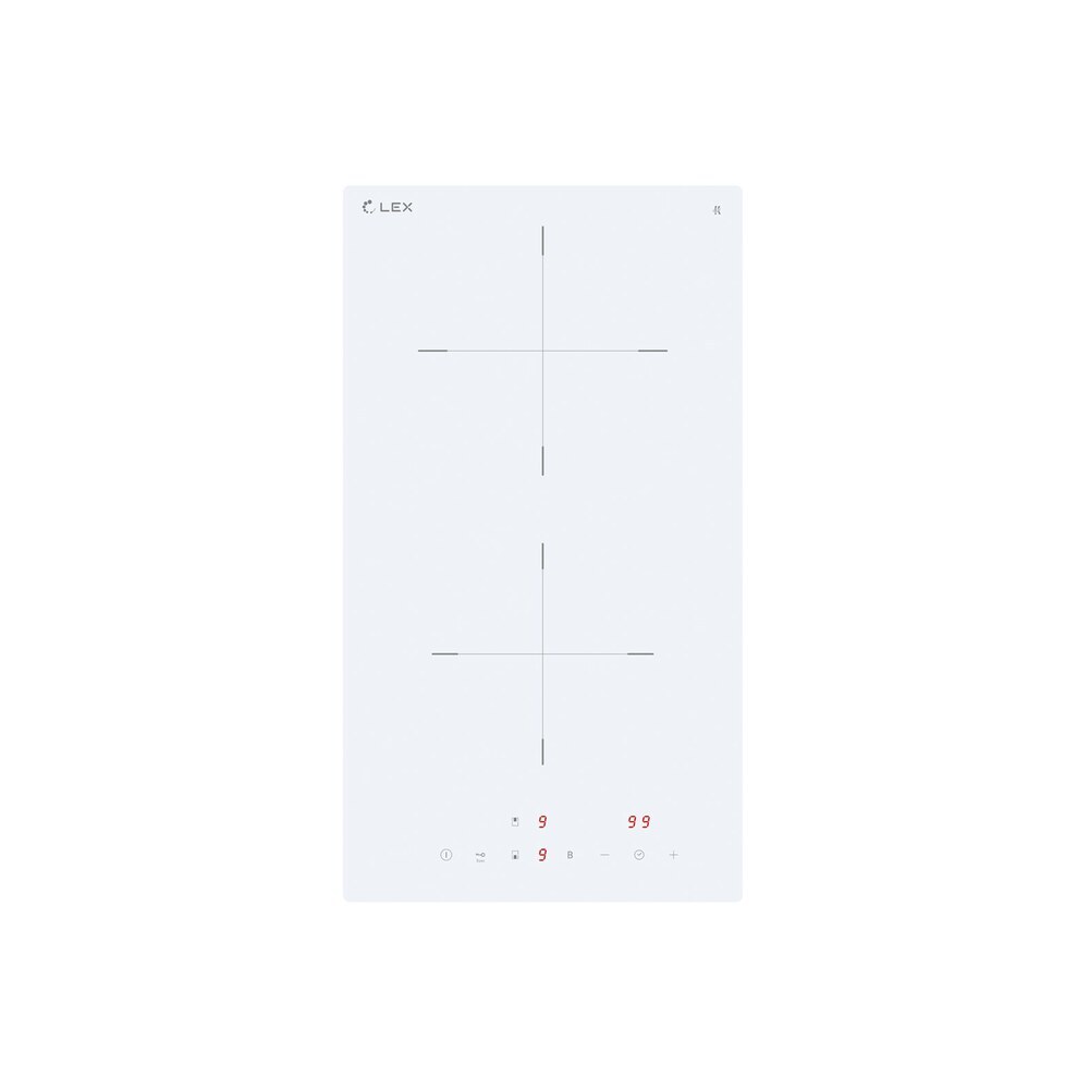 original-6820.jpg Варочная панель индукционная Lex EVI 320A WH 2 конфорки белая — изображение 1