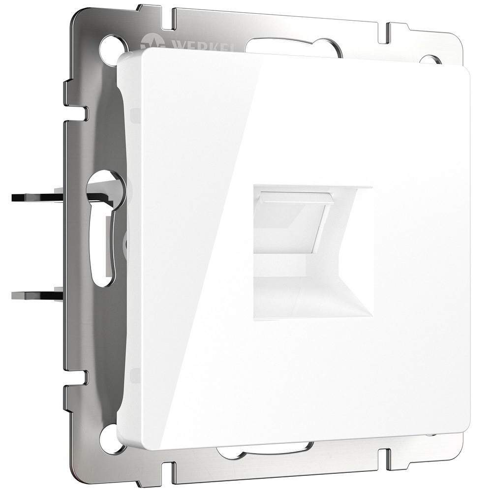 original-6947.jpg Розетка компьютерная Werkel встраиваемая белая RJ45 (a051136) — изображение 1