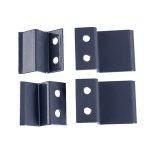 Комплект креплений для москитной сетки серый