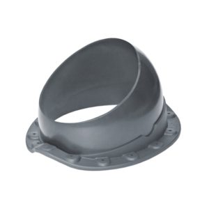 Проходной элемент Krovent Base-VT Wave 125/150 для готовой кровли из металлочерепицы серый