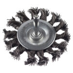 Корщетка для дрели Практика (242-694) витая жесткая радиальная d75 мм