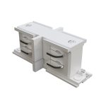 Коннектор для трехфазного шинопровода прямой Maytoni Technical Trinity белый (TRA005CI-31W)