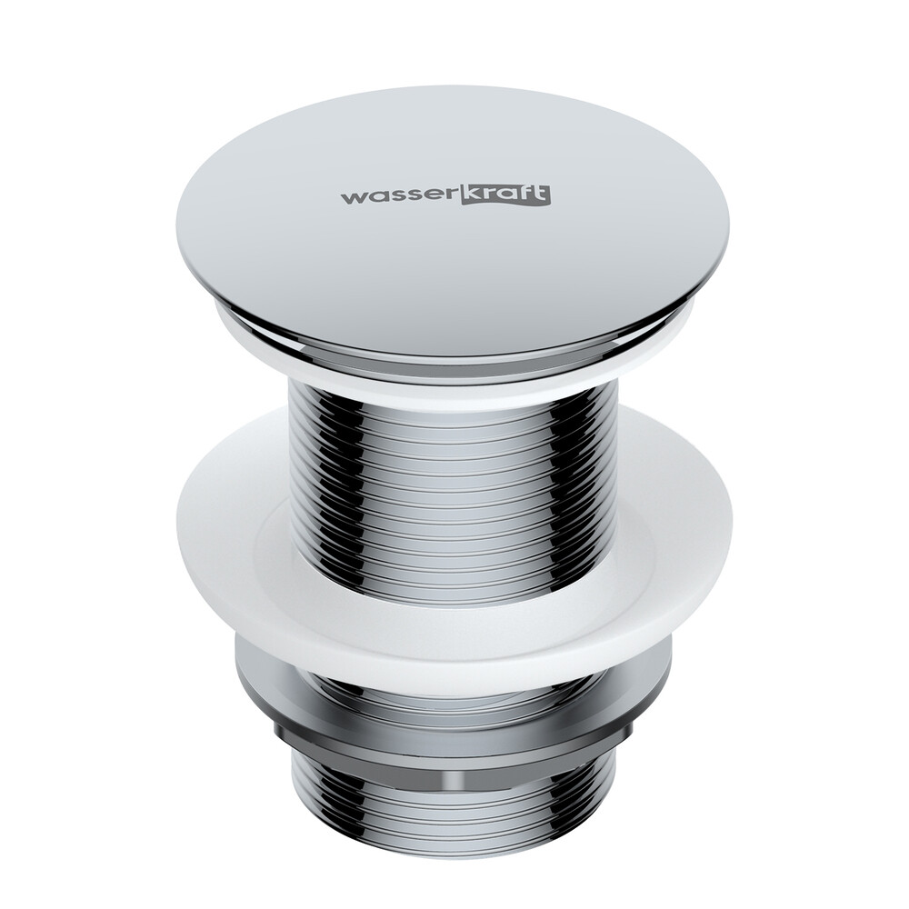 original-746.jpg Донный клапан WasserKraft клик-клак 1 1/4 хром (A244) — изображение 1