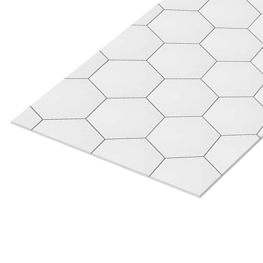 original-7470.jpg Панель стеновая ПВХ для кухни 3000х600х1 мм гексагон — изображение 1