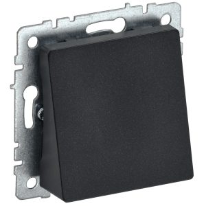 Вывод кабеля IEK Brite МВ10-БрЧ встраиваемый черный (BR-VK10-0-K02)