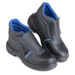 Ботинки рабочие для сварщика кожаные с защитным подноском размер 42 черные Prosafe Profi (24К)