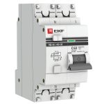 Автомат дифференциальный EKF PROxima АД-32 63А 1P+N тип AC 30 мА 4,5 кА (DA32-63-30-pro)