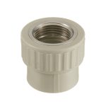 Муфта полипропиленовая Valfex 32 мм х 1 ВР(г) серая (10129032Г)