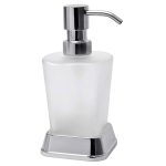 Дозатор для мыла WasserKraft Amper K-5400 настольный пластик хром (5499)