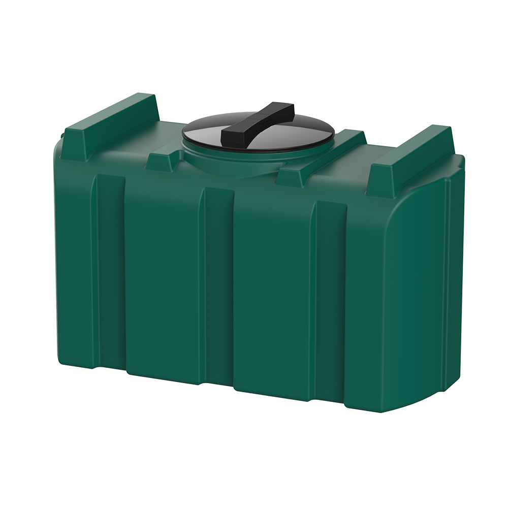 original-801.jpg Бак для жидкостей Polimer Group R 200 200 л пластиковый с крышкой зеленый — изображение 1