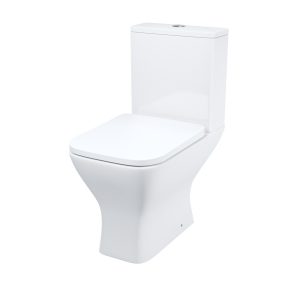 Унитаз-компакт Iddis Torr безободковый с горизонтальным выпуском с сиденьем дюропласт микролифт белый (TORRDSEi24)