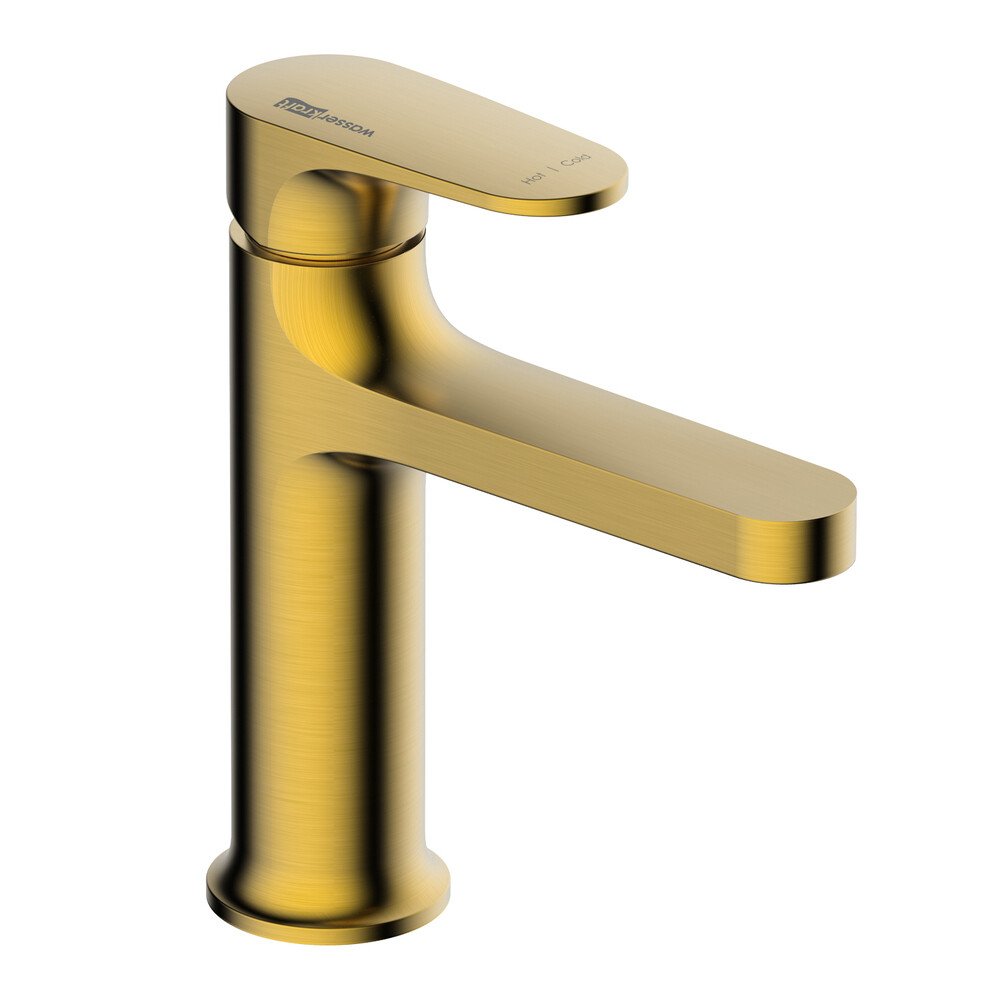 original-8162.jpg Смеситель для раковины WasserKraft Havel золото однорычажный (3603) — изображение 1