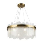 Люстра подвесная Freya Deserto G9 280 Вт 15,6 кв.м (FR5141PL-08BS)