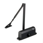 Доводчик дверной Corsa Deco (40-60 кг) черный