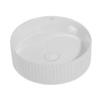 Раковина Abber Bequem 36 см накладная белая (AC2111)