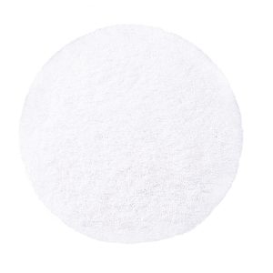 Коврик для ванной белый 60х60 см WasserKraft Dill (BM-3910)