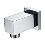 Подключение шланга WasserKraft без держателя латунь хром (A089)