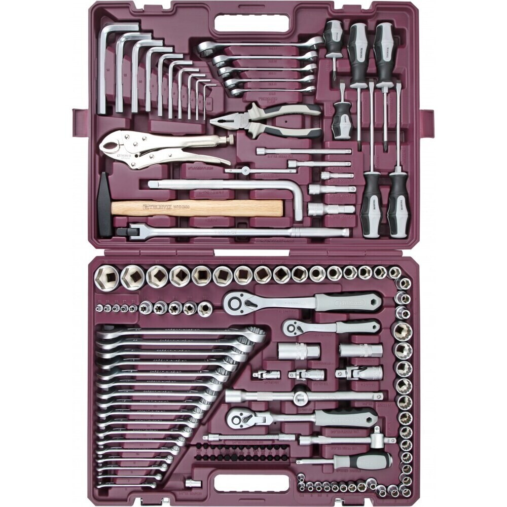 original-8894.jpg Набор инструментов универсальный Thorvik (TS142) (142 шт.) — изображение 1