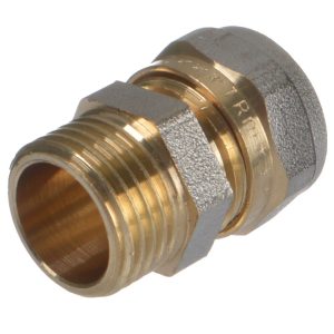 Соединитель прямой Terma 20 обж(ц) х 3/4 НР(ш) (35082)