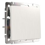 Выключатель Werkel одноклавишный встраиваемый перламутровый рифленый (a051168)