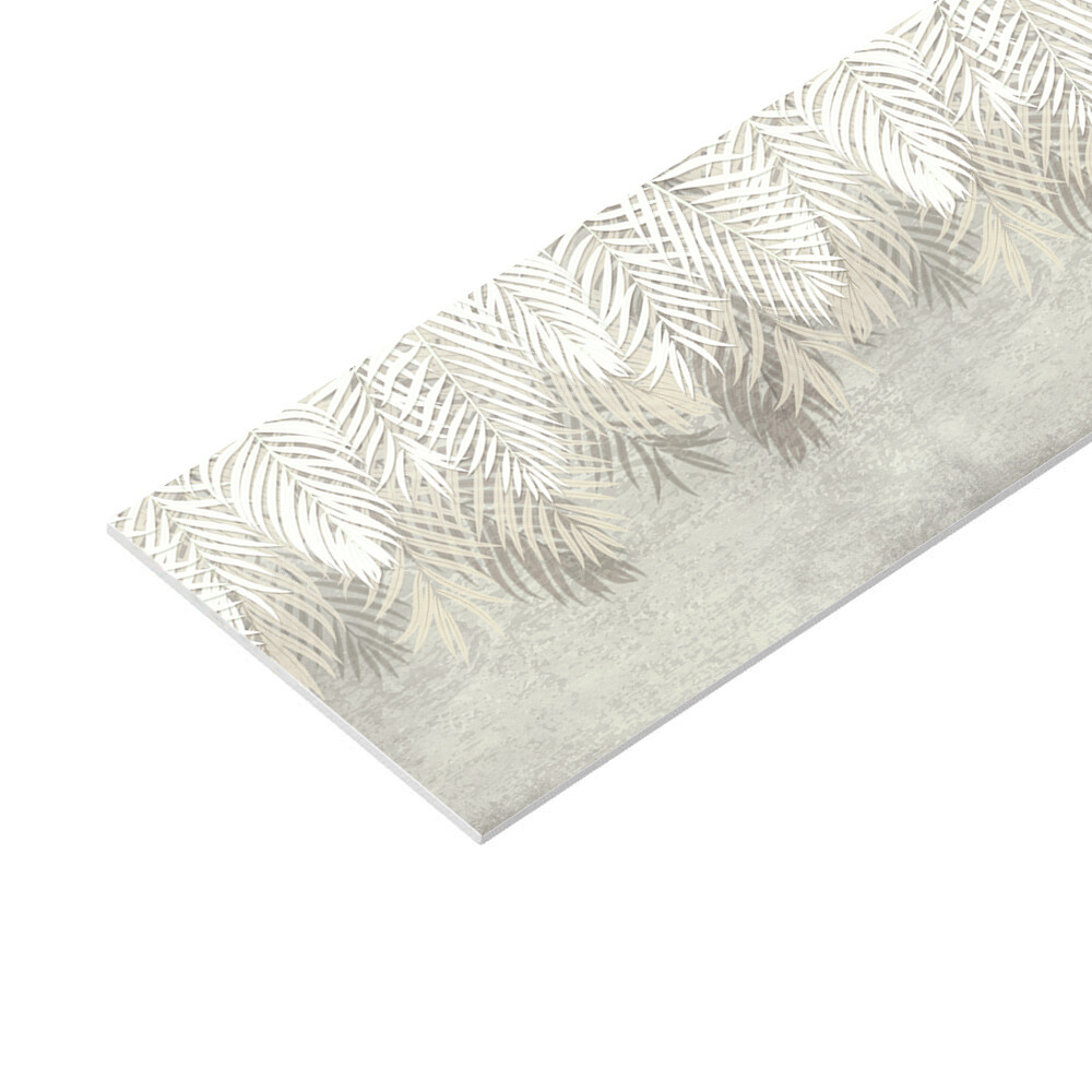 original-9294.jpg Панель стеновая пластик для кухни 4000х600х1,5 мм листья сканди — изображение 1