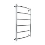 Полотенцесушитель водяной Indigo Arc 700х300 мм с боковым подключением 600 мм хром