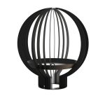 Чаша костровая Сфера 700 мм плоское дно