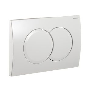 Клавиша смыва для инсталляций Geberit Delta 01 альпийский белый (115.107.11.1)