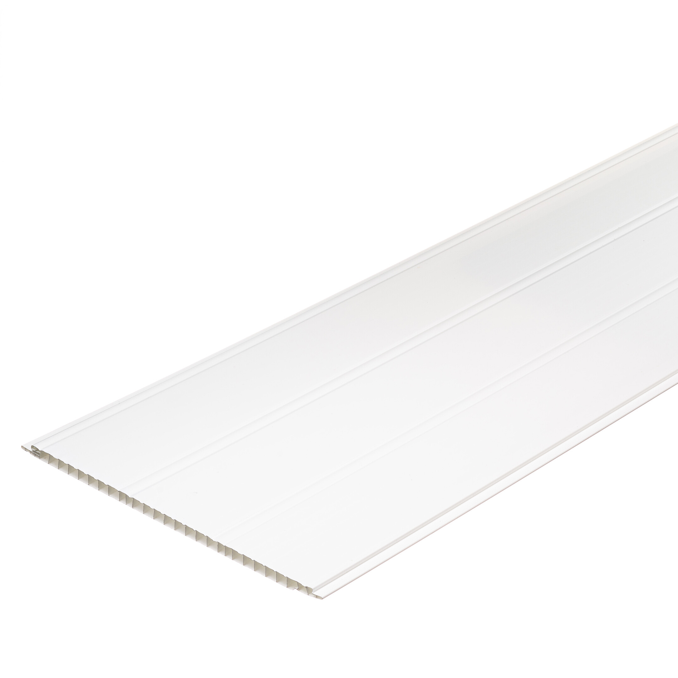 original-9991.jpg Панель ПВХ 250х3000х9 мм Stella бесшовная глянцевая white line 0,75 кв.м — изображение 1